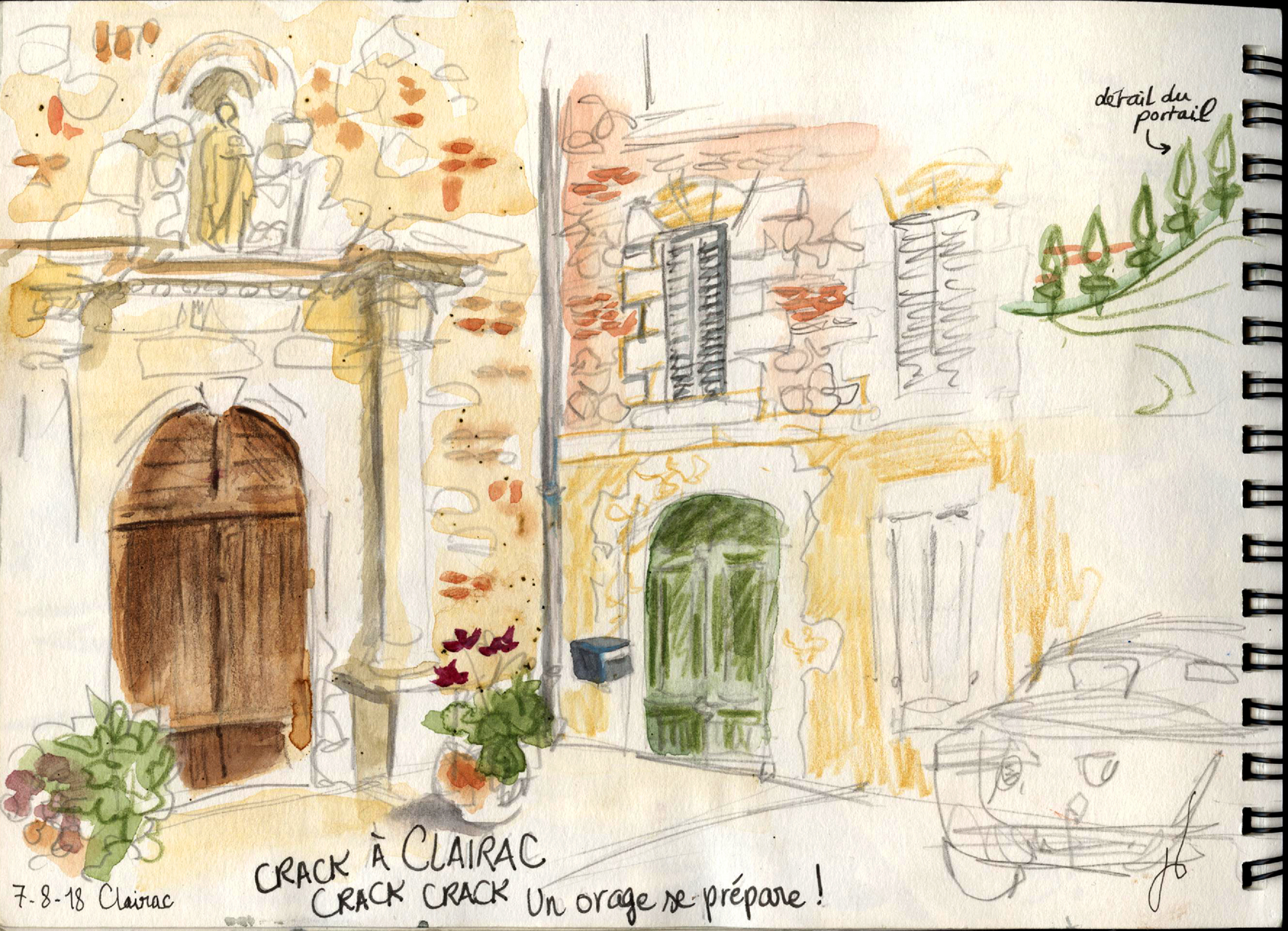 Carnet de voyage sur le Lot