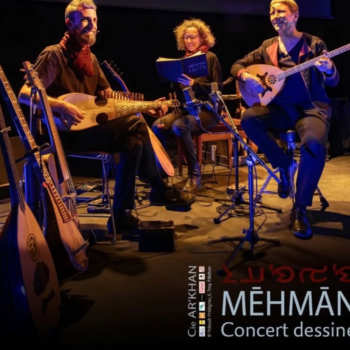 MEHMAN compagnie ArKHAN concert dessine 2026
